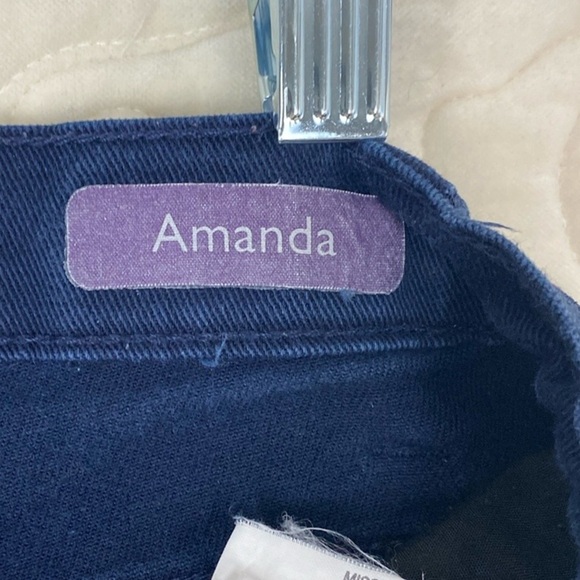 Gloria Vanderbilt Amanda Jeans Dark Wash Size 6 - Picture 9 of 10